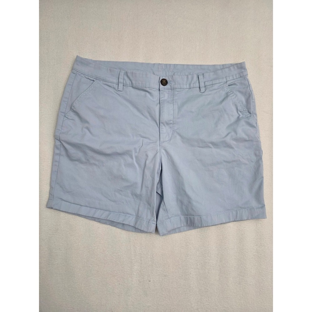 Chubbies The Everyday Short Chino Shorts 40 Blue Cotton Stretch Preppy 7" Inseam
